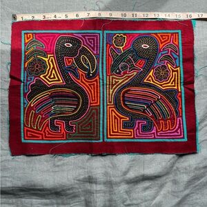 Vintage Mola 1960’s from Panama. Perfect condition